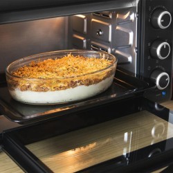 Horno Eléctrico de Sobremesa de Convección Cecotec Bake&Toast 3090 Black Gyro Capacidad 30 Litros