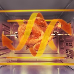 Horno Eléctrico de Sobremesa de Convección Cecotec Bake&Toast 3090 Black Gyro Capacidad 30 Litros
