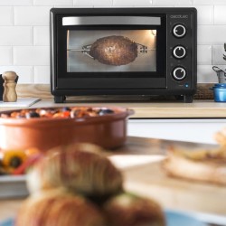 Horno Eléctrico de Sobremesa de Convección Cecotec Bake&Toast 3090 Black Gyro Capacidad 30 Litros