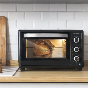 Horno Eléctrico de Sobremesa de Convección Cecotec Bake&Toast 3090 Black Gyro Capacidad 30 Litros