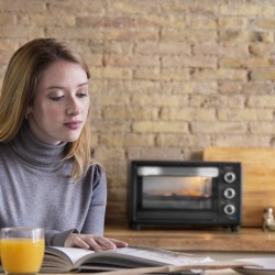 Horno Eléctrico de Sobremesa Multifunción Cecotec Bake&Toast 2300 Black Capacidad 23 Litros