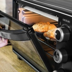 Multifunktionaler elektrischer Tischbackofen Cecotec Bake&Toast 2300 Black Capacidad 23 Litros