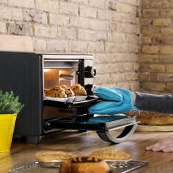 Horno Eléctrico de Sobremesa Multifunción Cecotec Bake&Toast 2300 Black Capacidad 23 Litros