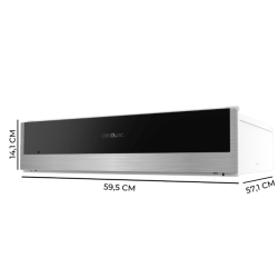 Integrierbarer Ofen für Kochgeschirr Cecotec Bolero Hexa WD Edge de 60cm
