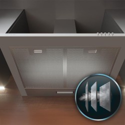 Pyramidenförmige Abzugshaube Cecotec Bolero Flux PM 603500 Inox B