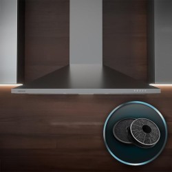 Pyramidenförmige Abzugshaube Cecotec Bolero Flux PM 603500 Inox B