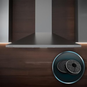 Pyramidenförmige Abzugshaube Cecotec Bolero Flux PM 603500 Inox B