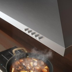 Pyramidenförmige Abzugshaube Cecotec Bolero Flux PM 603500 Inox B