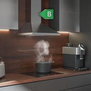 Pyramidenförmige Abzugshaube Cecotec Bolero Flux PM 603500 Inox B