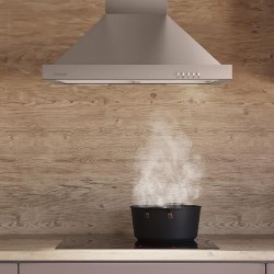 Pyramidenförmige Abzugshaube Cecotec Bolero Flux PM 606500 Inox A