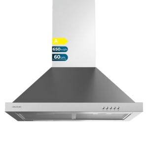 Pyramidenförmige Abzugshaube Cecotec Bolero Flux PM 606500 Inox A