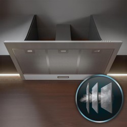 Pyramidenförmige Abzugshaube Cecotec Bolero Flux PM 903500 Inox B