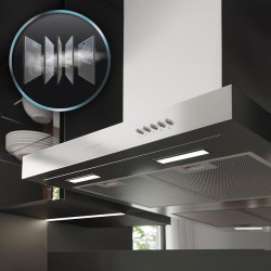 Dunstabzugshaube T Cecotec Bolero Flux TM 606500 Inox A