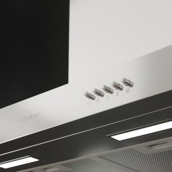 Dunstabzugshaube T Cecotec Bolero Flux TM 606500 Inox A