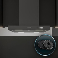 Campana Extractora T Cecotec Bolero Flux TM 606500 Black A