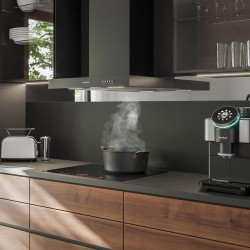 Dunstabzugshaube T Cecotec Bolero Flux TM 606500 Black A