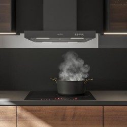 Campana Extractora T Cecotec Bolero Flux TM 606500 Black A