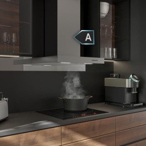 Dunstabzugshaube T Cecotec Bolero Flux TM 906500 Inox A