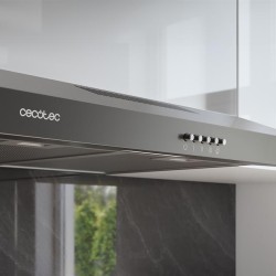 Herkömmliche Dunstabzugshaube Cecotec Bolero Flux CM 602200 Black B