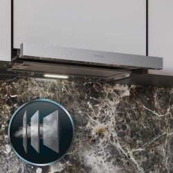 Herkömmliche Dunstabzugshaube Cecotec Bolero Flux TLM 606500 Inox A