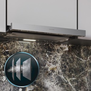 Herkömmliche Dunstabzugshaube Cecotec Bolero Flux TLM 606500 Inox A
