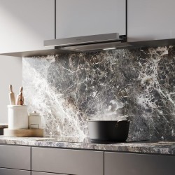 Herkömmliche Dunstabzugshaube Cecotec Bolero Flux TLM 606500 Inox A