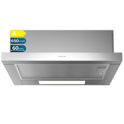 Herkömmliche Dunstabzugshaube Cecotec Bolero Flux TLM 606500 Inox A