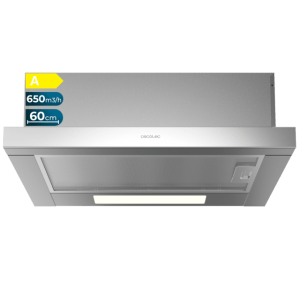 Herkömmliche Dunstabzugshaube Cecotec Bolero Flux TLM 606500 Inox A