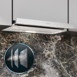 Teleskopische Dunstabzugshaube Cecotec Bolero Flux TLM 603500 White A