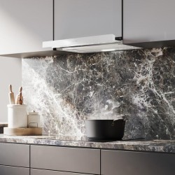 Teleskopische Dunstabzugshaube Cecotec Bolero Flux TLM 603500 White A
