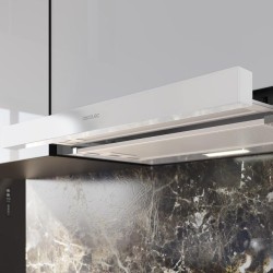 Teleskopische Dunstabzugshaube Cecotec Bolero Flux TLM 603500 White A