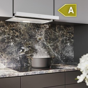 Teleskopische Dunstabzugshaube Cecotec Bolero Flux TLM 603500 White A