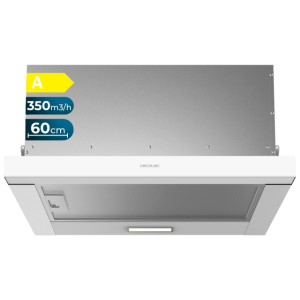 Teleskopische Dunstabzugshaube Cecotec Bolero Flux TLM 603500 White A