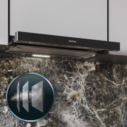 Teleskopische Dunstabzugshaube Cecotec Bolero Flux TLM 603500 Black A