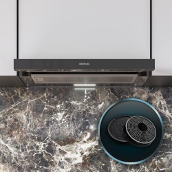 Teleskopische Dunstabzugshaube Cecotec Bolero Flux TLM 603500 Black A