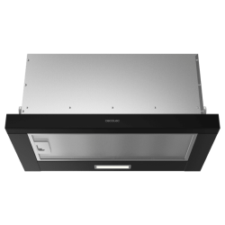 Teleskopische Dunstabzugshaube Cecotec Bolero Flux TLM 603500 Black A