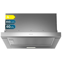 Teleskopische Dunstabzugshaube Cecotec Bolero Flux TLM 603500 Inox A