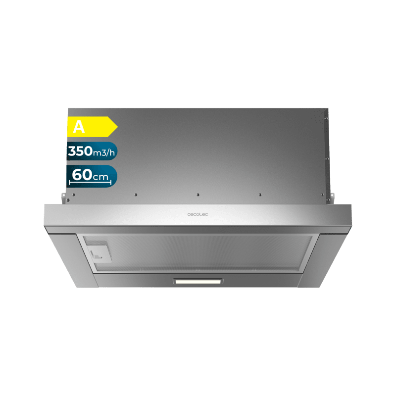 Teleskopische Dunstabzugshaube Cecotec Bolero Flux TLM 603500 Inox A