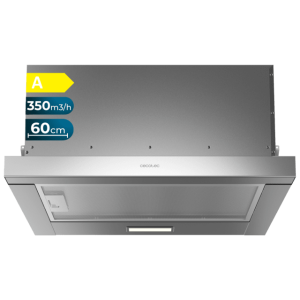 Teleskopische Dunstabzugshaube Cecotec Bolero Flux TLM 603500 Inox A