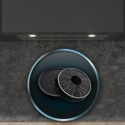 Integrierte Dunstabzugshaube Cecotec Bolero Flux IM 756500 Inox A