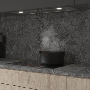 Integrierte Dunstabzugshaube Cecotec Bolero Flux IM 756500 Inox A