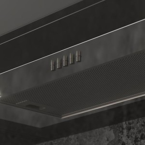 Integrierte Dunstabzugshaube Cecotec Bolero Flux IM 756500 Inox A