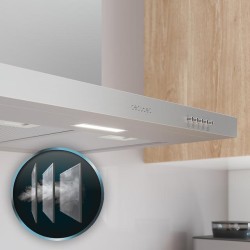 Dunstabzugshaube T Cecotec Bolero Flux TM 603500 Inox A