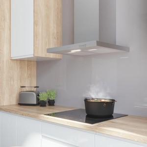 Dunstabzugshaube T Cecotec Bolero Flux TM 603500 Inox A