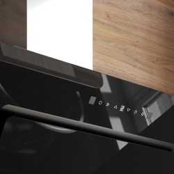 Campana Extractora Decorativa Cecotec Bolero Flux DT 908002 Glass Black B
