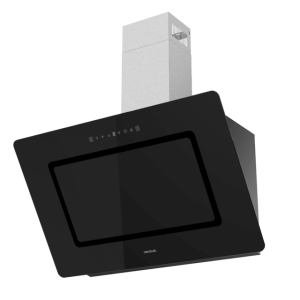 Campana Extractora Decorativa Cecotec Bolero Flux DT 908002 Glass Black B