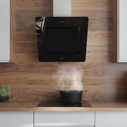Dekorative Dunstabzugshaube Cecotec Bolero Flux DT 608002 Glass Black A++