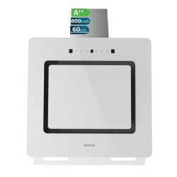 Dekorative Dunstabzugshaube Cecotec Bolero Flux DT 608002 Glass White A++