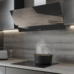 Dekorative Dunstabzugshaube Cecotec Bolero Flux DT 908001 Glass Black A++