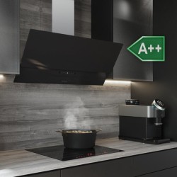 Dekorative Dunstabzugshaube Cecotec Bolero Flux DT 908001 Glass Black A++